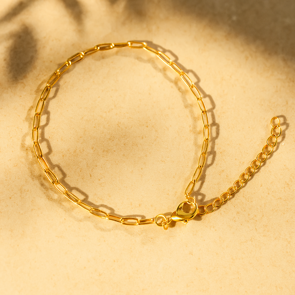 Golden Paw Anklet