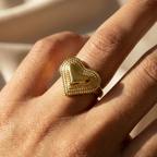 Valora ring - 18k Gold (Demi Fine)