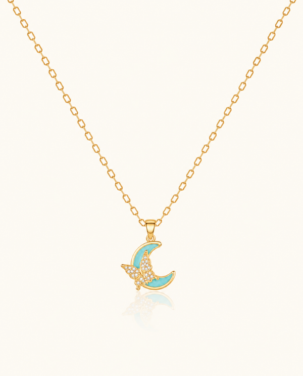 Crescent Moonfly -18K Gold (Demi Fine)