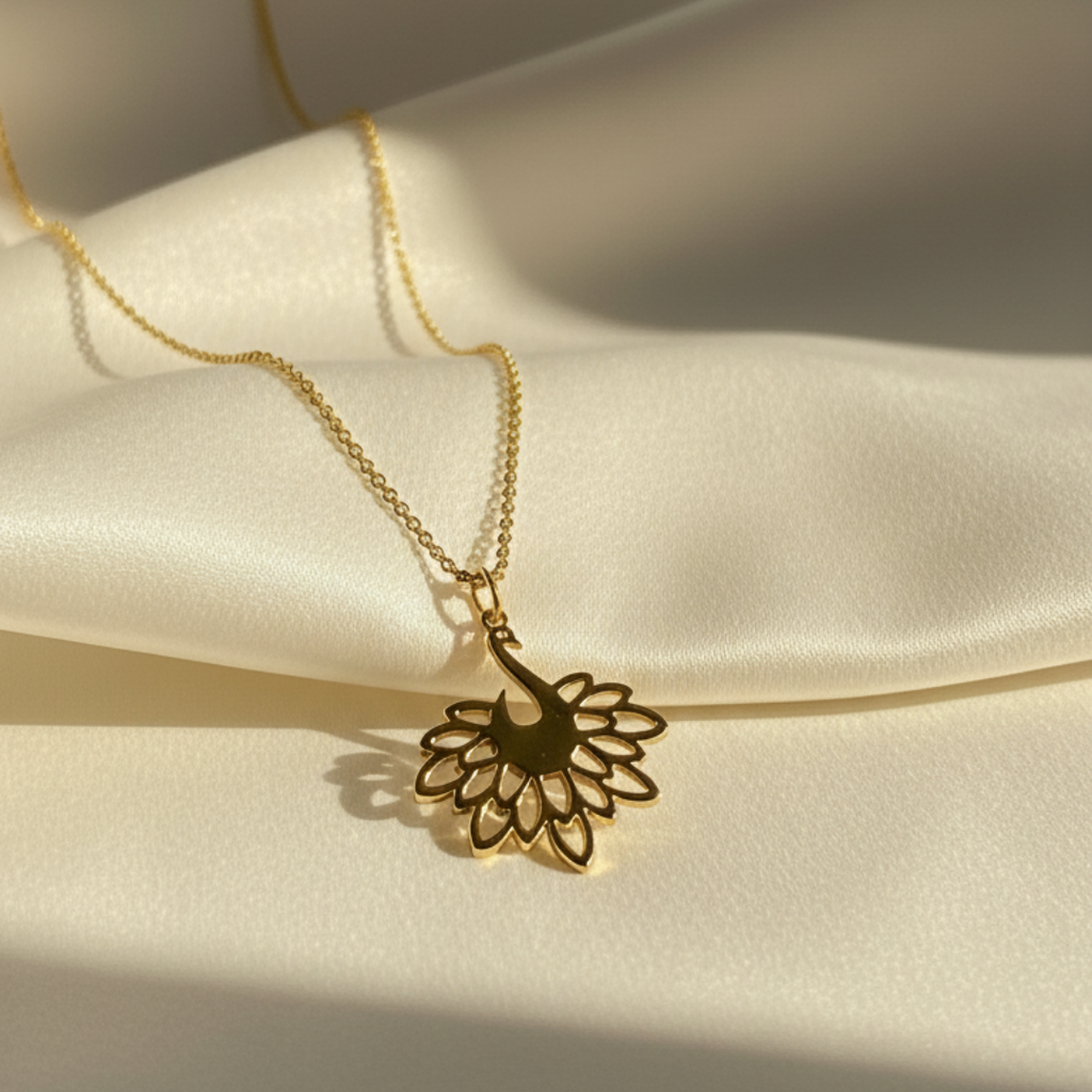 Peacock Pendant Necklace