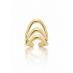 lucid Curve Ring - 18k Gold (Demi Fine)