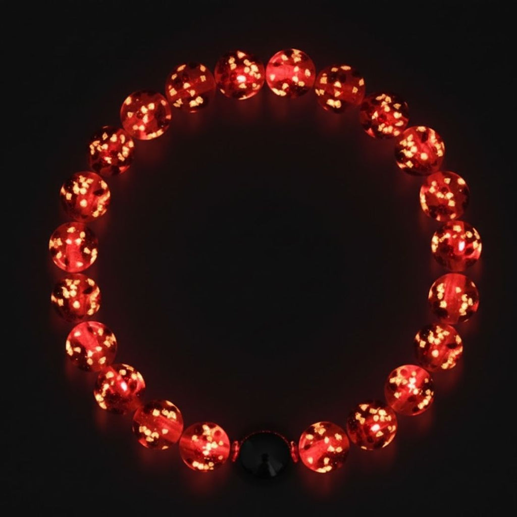 Vermillion Cherry Bracelet