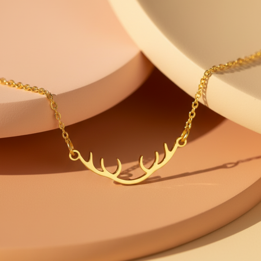 Antlers Pendant Necklace