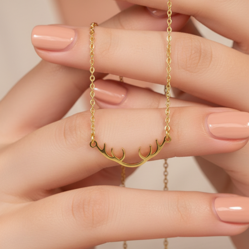 Antlers Pendant Necklace