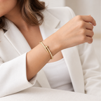 Lavis Nail Kada - 18k Gold ( Demi Fine )