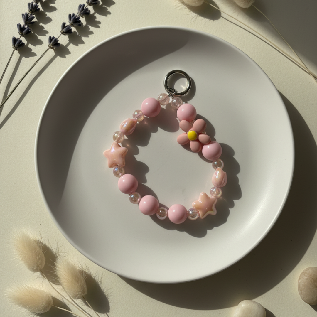 barbie core mobile charm