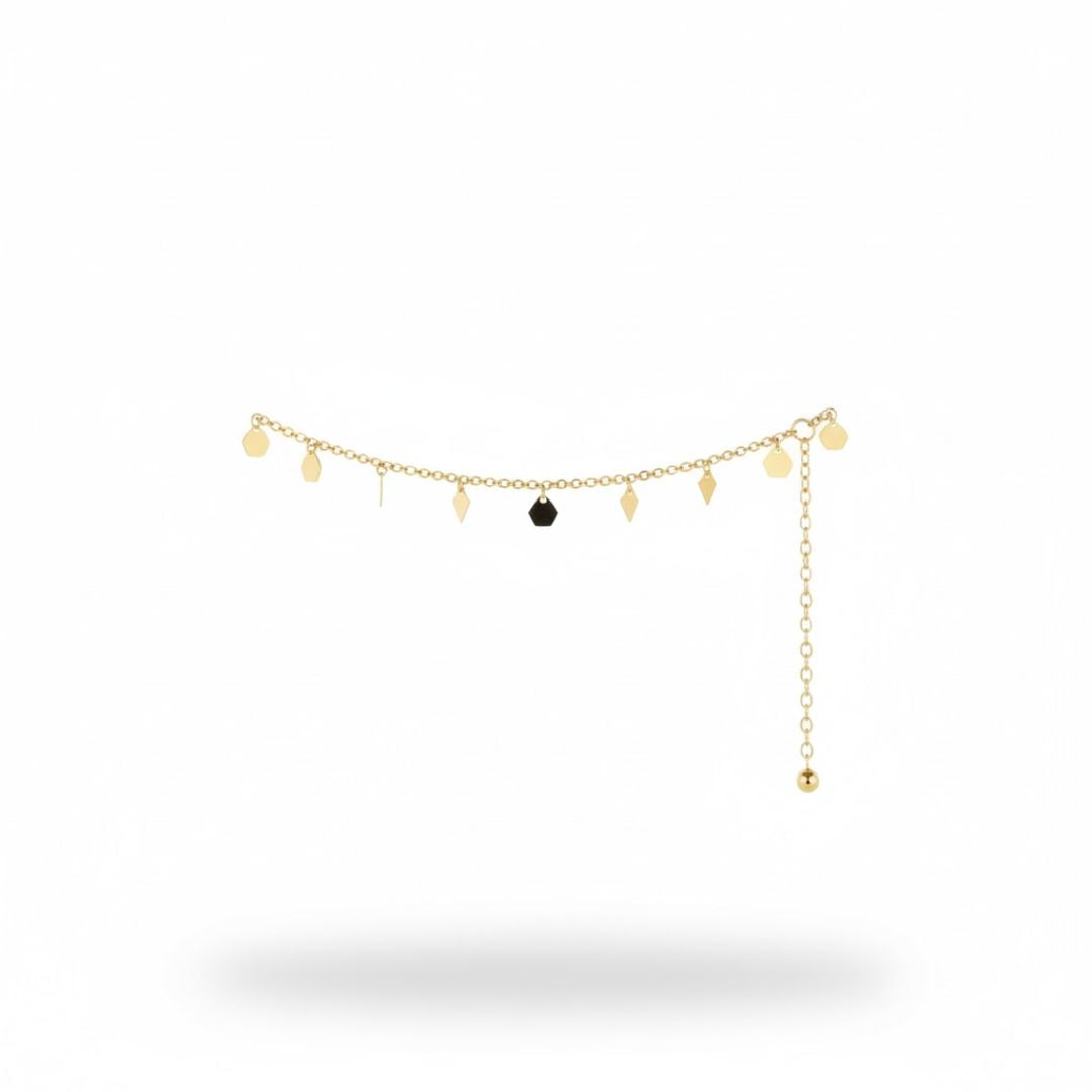 Shimmer Mini Sphere Waist Chain