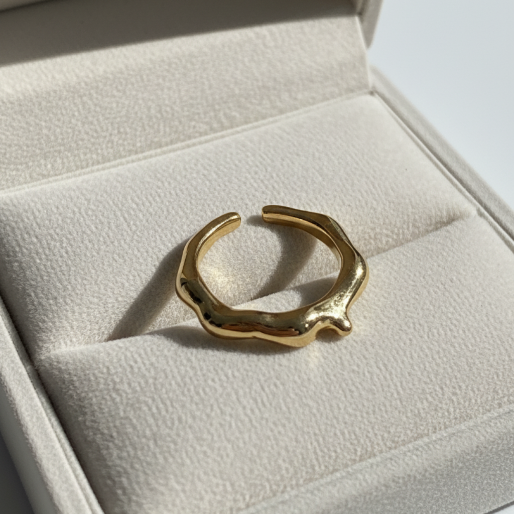 Textured Statement Ring