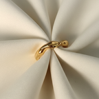 Textured Statement Ring 18K Gold(Demi Fine)
