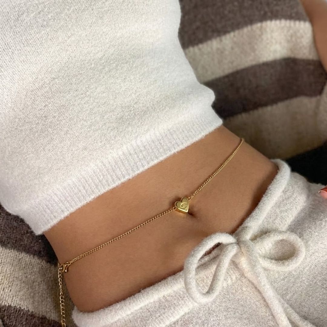 Delicate Gold Spark Waist Chain