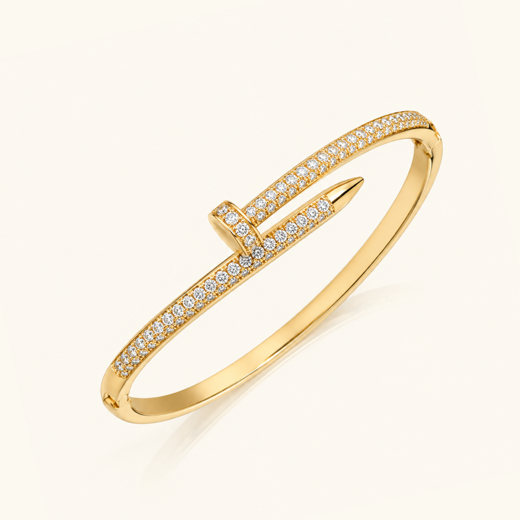Lavis Nail Kada - 18k Gold ( Demi Fine )