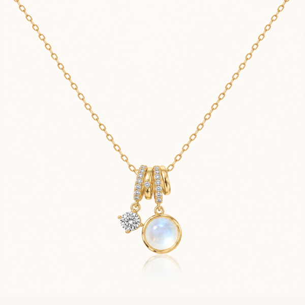 Charm Glow Necklace - 18K Gold (Demi Fine)