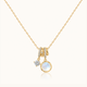 Charm Glow Necklace - 18K Gold (Demi Fine)