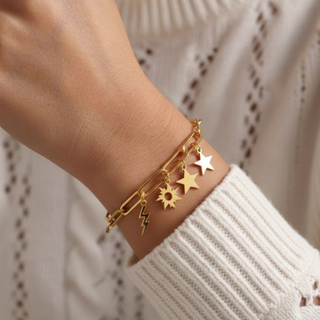 Celestial Charm Bracelet