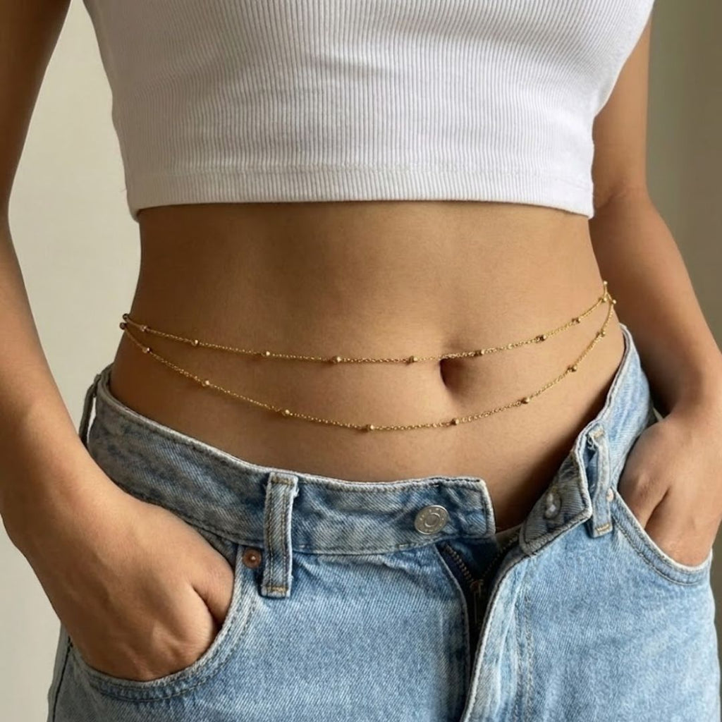 Double Layered Delight Waist Chain