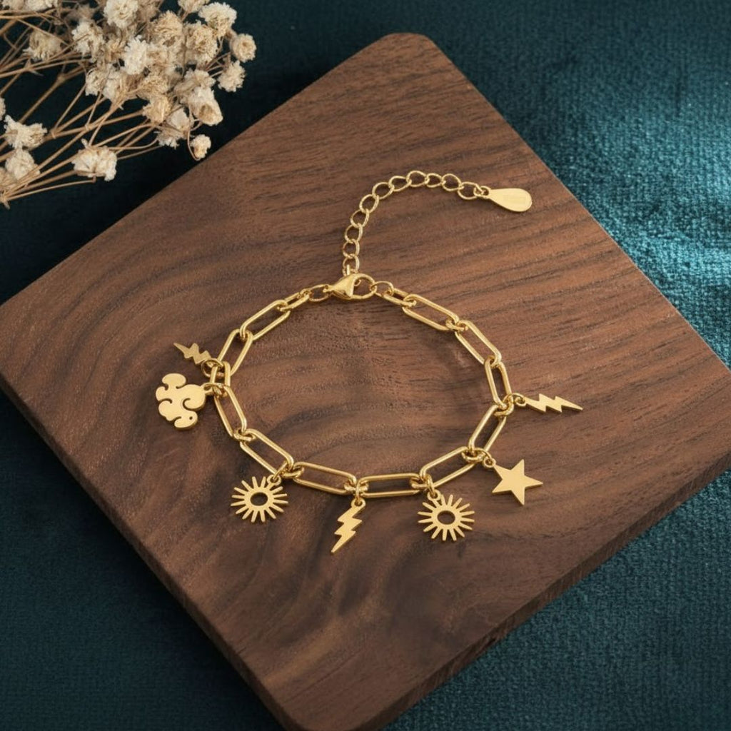 Celestial Charm Bracelet