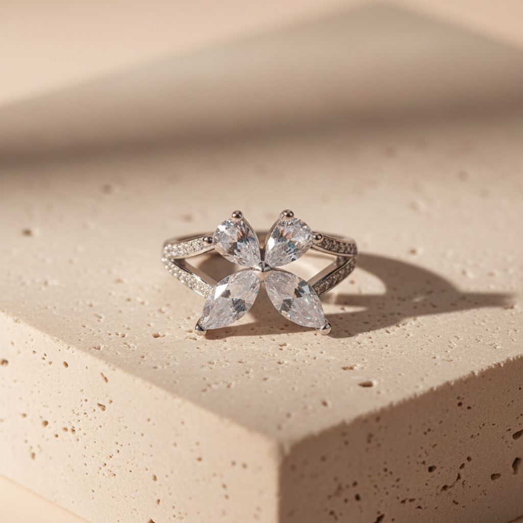 Butterfly Duo Band Ring