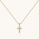 Divine Spark Cross Necklace