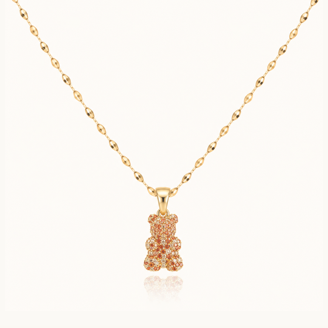 Teddy Necklace - 18K Gold (Demi Fine)