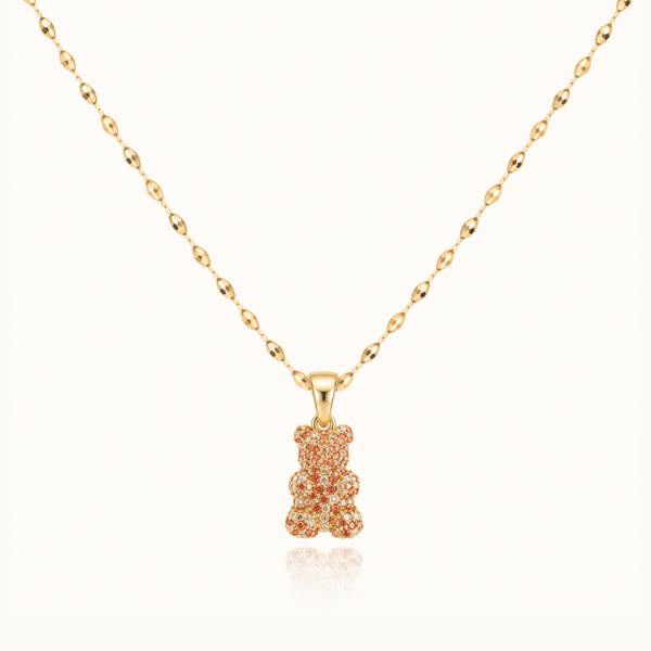 Teddy Necklace - 18K Gold (Demi Fine)