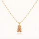 Teddy Necklace - 18K Gold (Demi Fine)