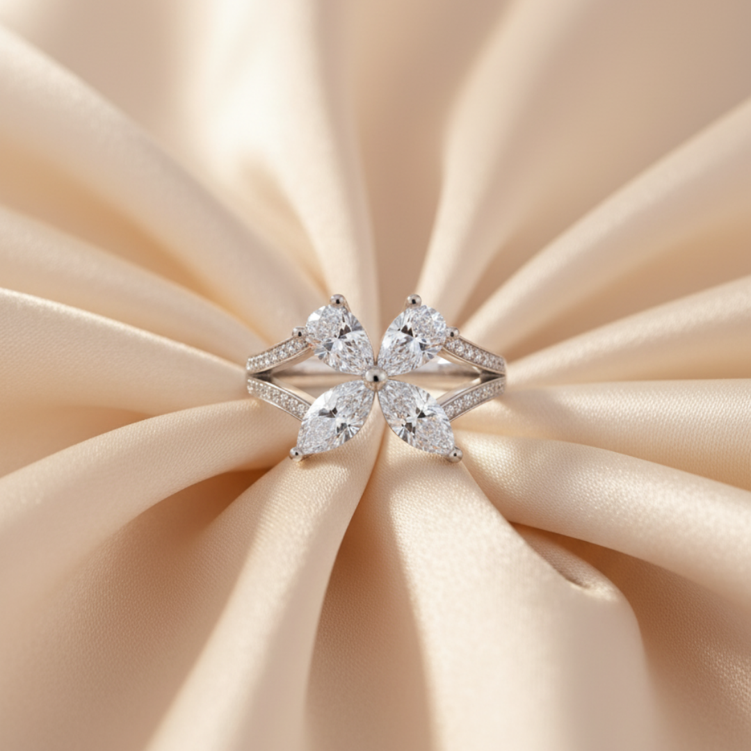 Butterfly Duo Band Ring