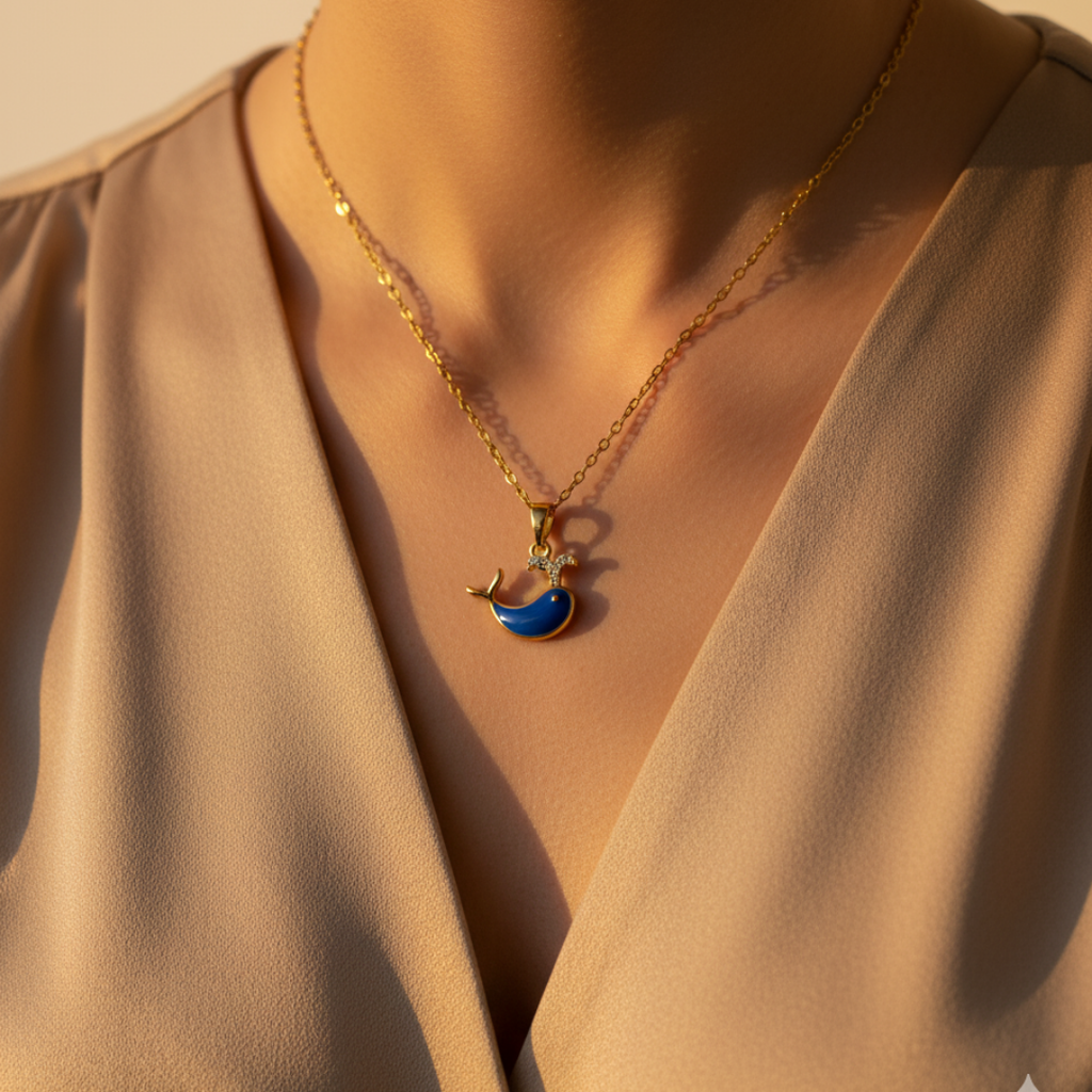 Dolphin Charm Necklace