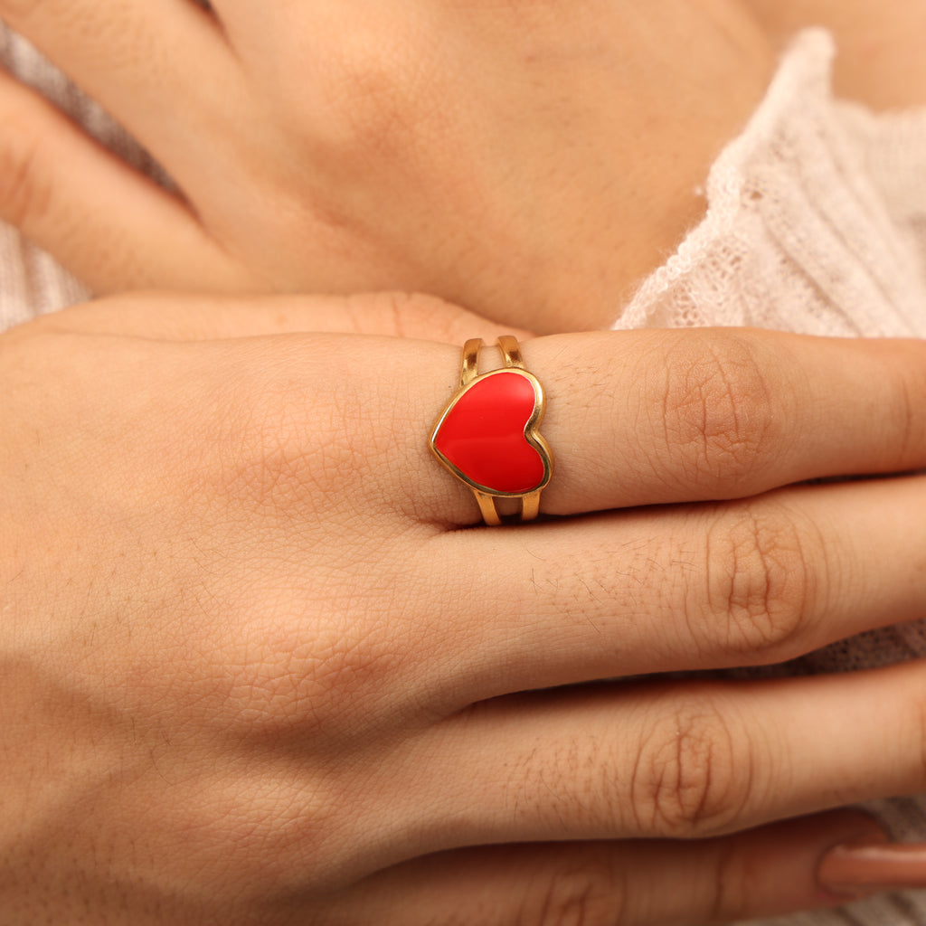 Scarlet Heart Ring