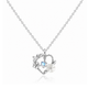 Garden Heart Pendant Necklace