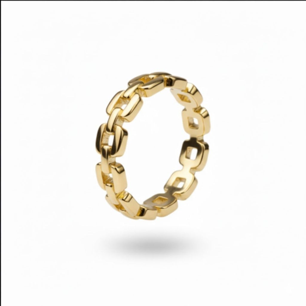 Braided Chain Link Ring