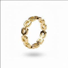 Braided Chain Link Ring