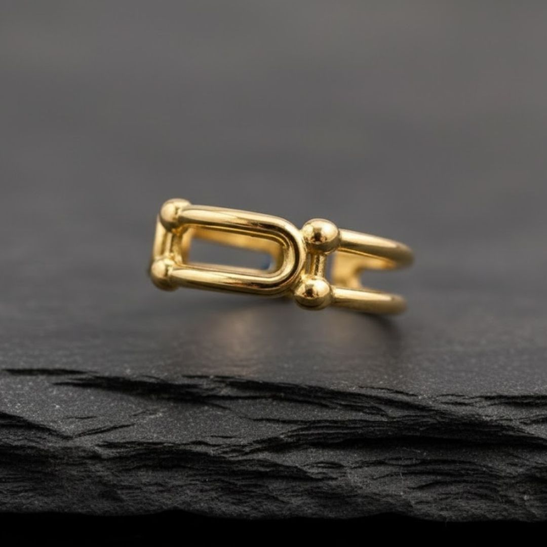 Modernist Orbit Ring