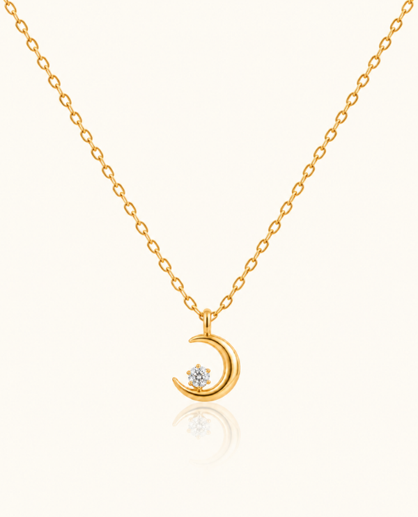 Lunara Necklace - 18K Gold (Demi Fine)