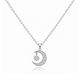 Crescent Moon And Star Necklace