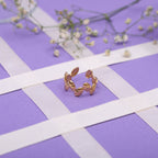 Oval Rhythm ring - 18k Gold (Demi Fine)
