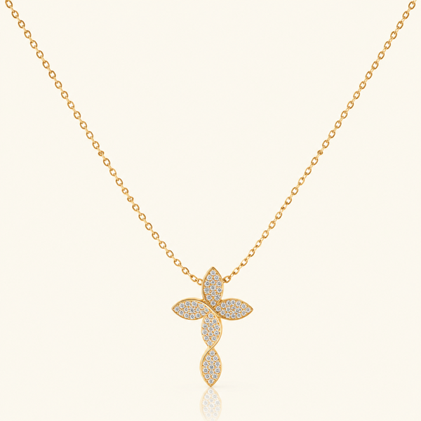 Florelle Necklace - 18K Gold (Demi Fine)