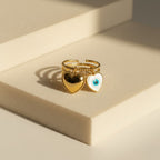 Mystic Hearts ring - 18k Gold (Demi Fine)
