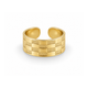 Geometric Weave Ring