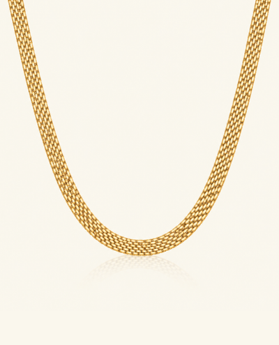 Golden Glide necklace - 18K Gold (Demi Fine)