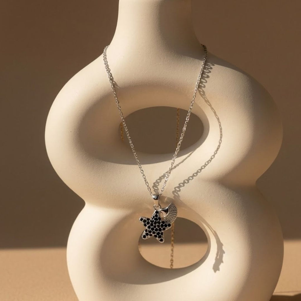 Twilight Star Zircon Necklace