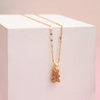 Teddy Necklace - 18K Gold (Demi Fine)