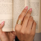 Golden Weave Ring - 18k Gold (Demi Fine)