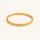 Golden Grid bracelet - 18k Gold (Demi Fine)