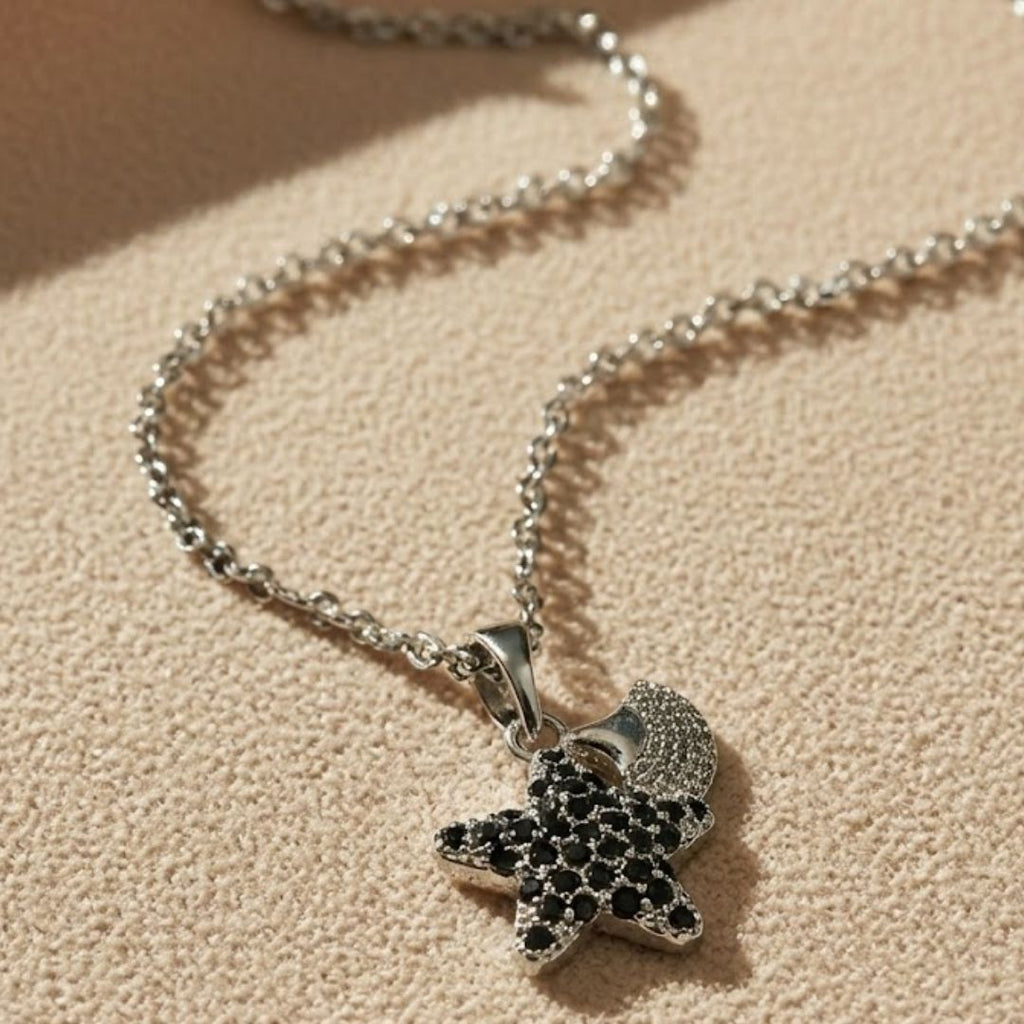 Twilight Star Zircon Necklace