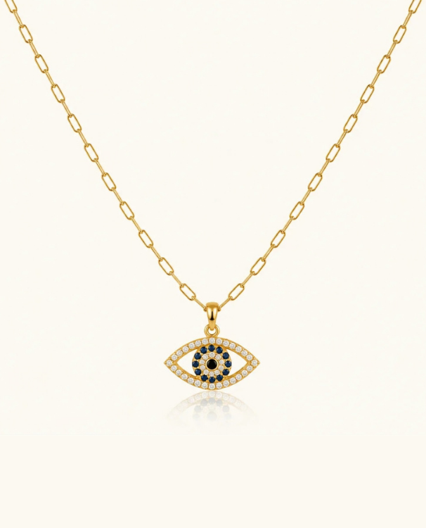 Eye Candy Necklace -18k Gold (Demi Fine)