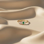 Pastel Prism Ring - 18k Gold (Demi Fine)