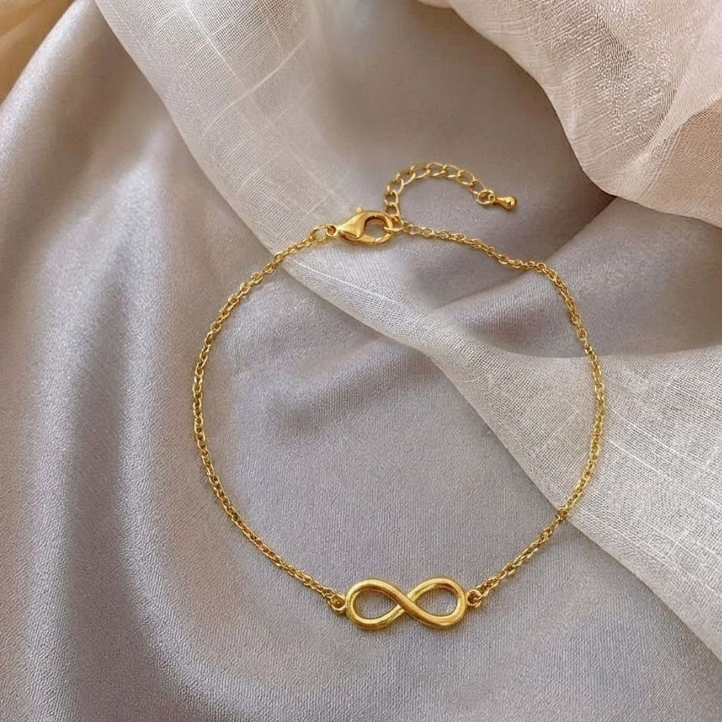 Forever Gleam Charm Anklet