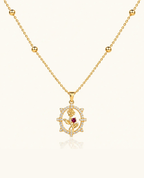 Rose Crush  Necklace - 18k Gold (Demi Fine)