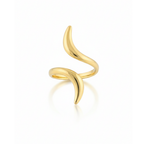 Swan flow ring - 18k Gold (Demi Fine)