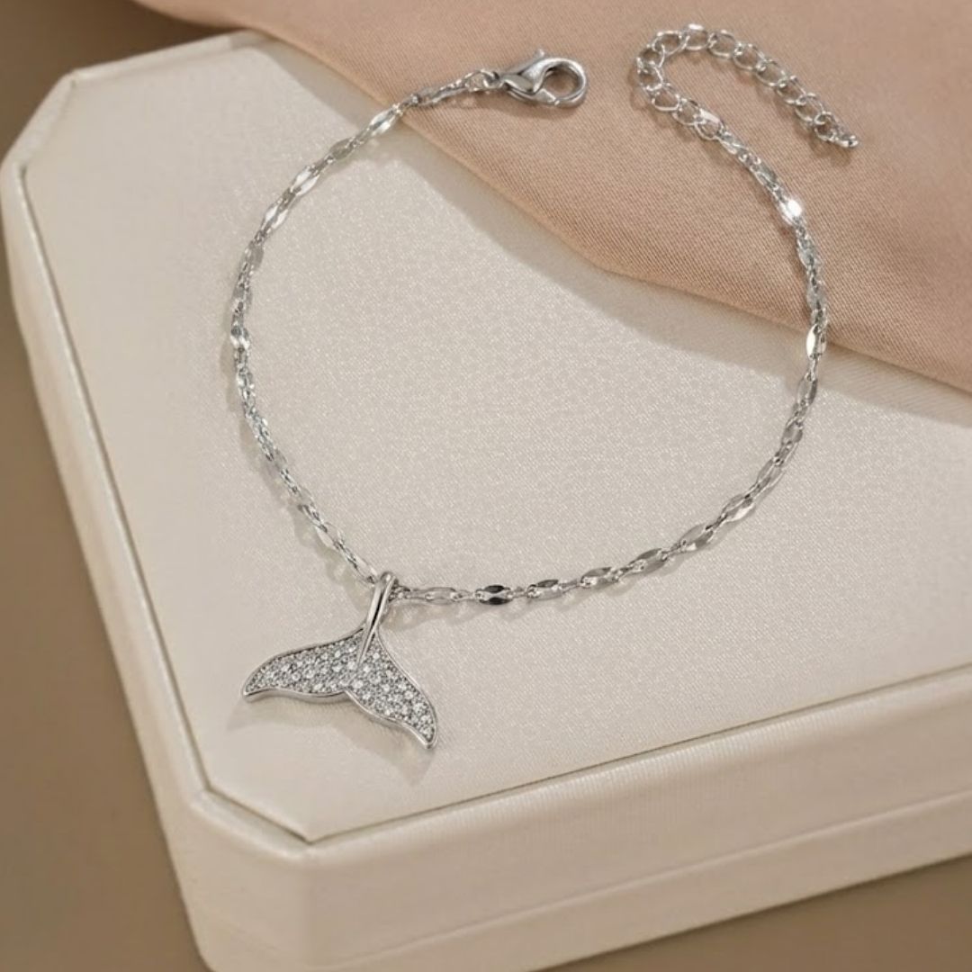 Aqua Tail Anklet